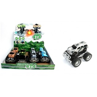 Mașini Monster Truck cu Fricțiune &icirc;n Display (12 buc.)