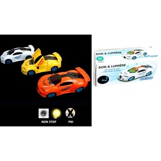 Mașină de Poliție Bump & Go cu Lumini și Sunete (1 buc.)