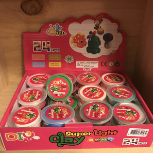 Plastilină Super Light &icirc;n display (24 buc.)