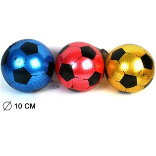 Mini Mingi de Fotbal &Oslash; 10 cm &icirc;n Plasă (24 buc.)