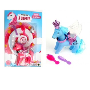 Set Inorog din 2 Piese cu Pieptene (24 buc.)