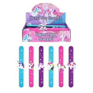 Brățări Snap Unicorn / Inorog (24 buc.)