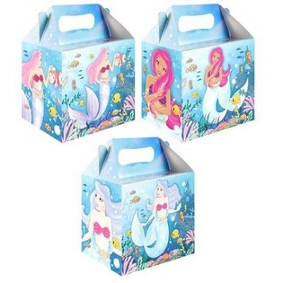 Cutie Meniu &ndash; Sirene &ndash; 14 x 9,5 x 18 cm (6 buc.)
