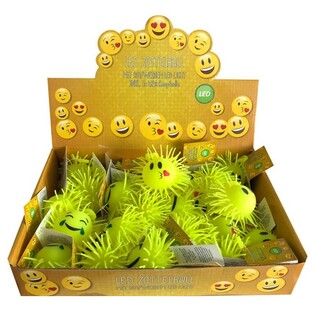 Mingi Puffer Smiley Luminoase &icirc;n Display (12 buc.)