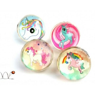 MINGI SĂLTĂREȚE UNICORN, 3 CM (48 buc)