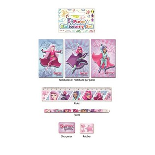 SET DE SCRIS SUPER GIRLS, 5 PIESE (24 buc.)