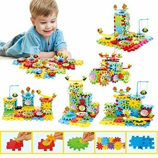 BLOCURI MOTORIZATE FUNNY BRICKS (2 buc.)