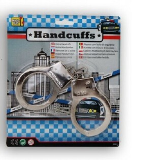 CĂTUȘE DE POLIȚIE DIN METAL (12 buc.)