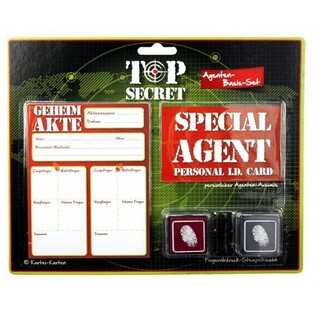 TOP SECRET &ndash; AGENT SPECIAL, SET AMPRENTE DIGITALE (12 buc.)