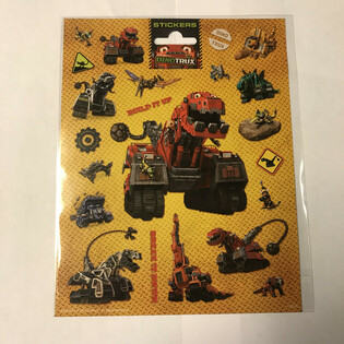 Foi mari de autocolante Dinotrux, 20x16 cm (10 buc.)