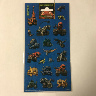 AUTOCOLANTE: DINOTRUX, Dim. 20 x 10 cm (10 buc.)