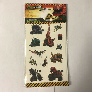 STICKERE: DINOTRUX, Dim. 20 x 10 cm (10 buc.)