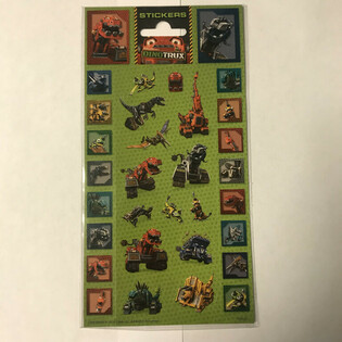 Autocolante DINOTRUX - 20 x 10 cm (10 buc.)