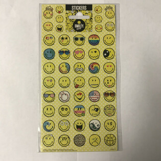 Stickere SMILEY WORLD, 20 x 10 cm (10 buc.)