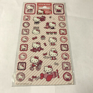 AUTOCOLANTE HELLO KITTY - 20 x 10 cm (10 buc.)