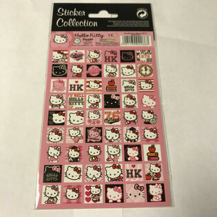 ABȚIBILDURI: HELLO KITTY - Dim. 20 x 10 cm (10 buc.)