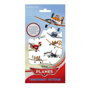 TATUAJ &ndash; TATUAJE TEMPORARE DISNEY PLANES, Dim. 20 x 10 cm (10 buc.)