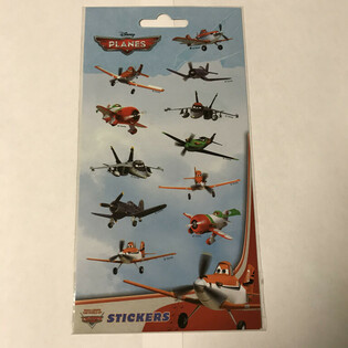 Foaie autocolante: DISNEY PLANES, Dim. 20 x 10 cm (10 buc)