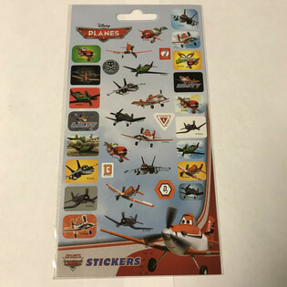 FOLIE CU ABȚIBILDURI: DISNEY PLANES, Dim. 20 x 10 cm (10 buc.)
