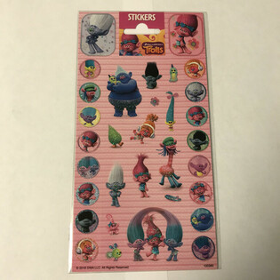 Set 10 Autocolante TROLLS - 20 x 10 cm