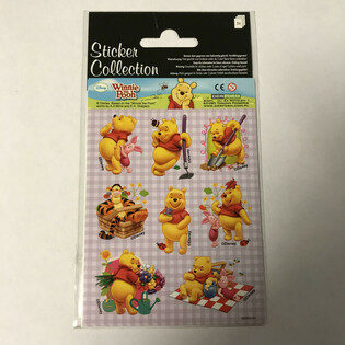 Set Autocolante: Disney Winnie de Pluș, 16 x 9 cm (10 buc.)
