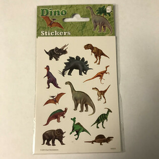 FOI AUTOCOLANTE: DINOZAUR, 16 x 9 cm (10 buc.)