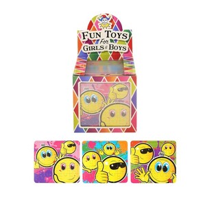 PUZZLE SMILEY &ndash; 13 x 12 cm &ndash; &Icirc;N DISPLAY (108 buc)