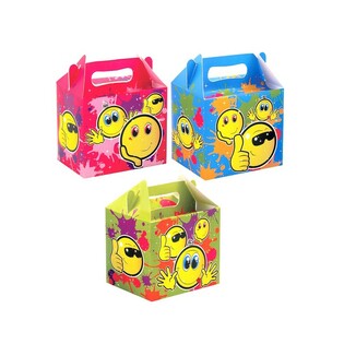 Cutie Meniu Copii SMILEY &ndash; 14 x 9,5 x 18 cm (12 buc.)