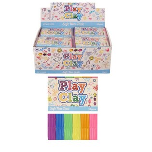 Plastilină 6 culori (35g) - &Icirc;n display (72 buc.)