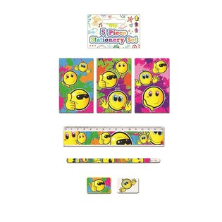 Set de Scris Smiley 5 Piese (24 buc.)