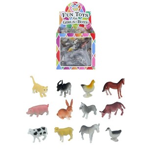 Jucării Animale de Fermă pentru Plicuri Surpriză (84 buc.)