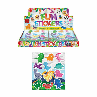 FUN STICKERS &ndash; MODEL: DINOZAUR (120 buc.)