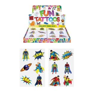 Tatuaje Temporare Fun &ndash; Model: Supereroi (96 buc.)