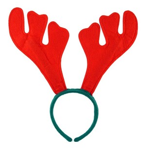 CORDELUȚĂ REN DE CRĂCIUN &ndash; Roșu / Verde (12 buc.)