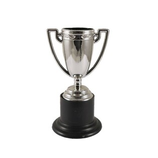 Cupă pentru c&acirc;știgători &ndash; 10 cm &ndash; Argintiu (12 buc.)