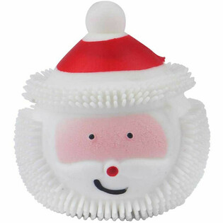 MINGI PUFFER MOȘ CRĂCIUN CU LUMINI &Icirc;N DISPLAY (12 buc.)