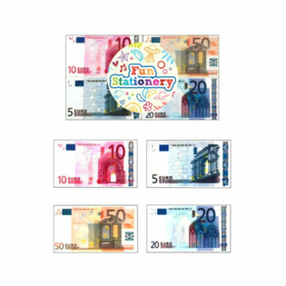 Gume de Șters Bancnote Euro (24 buc.)