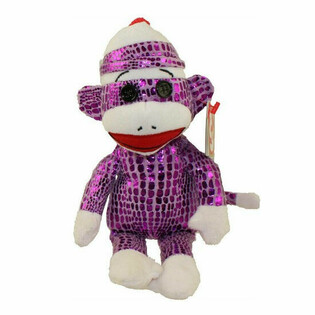 Maimuță de pluș TY, Violet (3 buc.)