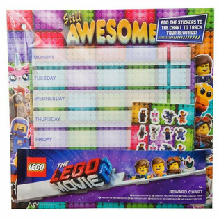 TABEL DE RECOMPENSE LEGO CU AUTOCOLANTE LEGO (24 buc.)