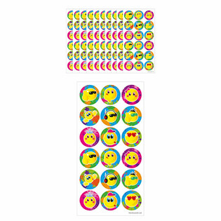 ABȚIBILDURI FUN &ndash; SMILEY 18 AUTOCOLANTE PE FILĂ (10 buc.)
