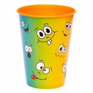 Pahar pentru băut / &icirc;nghețată Smiley - 260 ml (12 buc.)