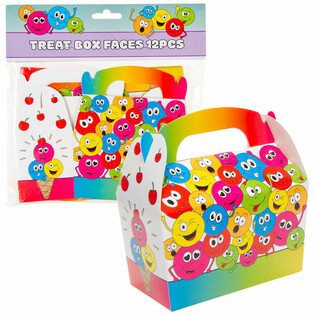 Cutie pentru cadouri Smiley 12x12.5x6 cm (12 buc)