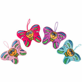 Fluturi din Pluș - 13 cm (24 buc.)