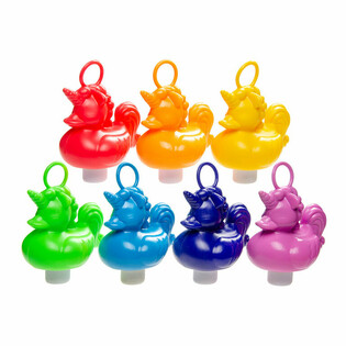 Rățuște de pescuit Unicorn - Mix culori - 12 Cm (21 buc)