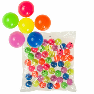 MIX MINGI SĂLTĂREȚE CULORI NEON &Oslash; 3,2 cm (50 buc)