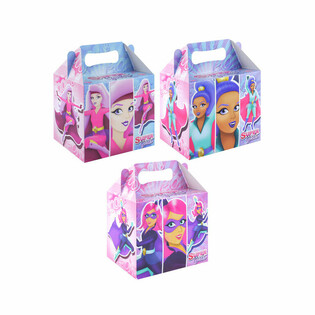 CUTIE MENIU &ndash; SUPER GIRLS &ndash; 14 x 9,5 x 18 cm (24 buc.)