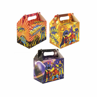 CUTIE MENIU &ndash; SUPER EROU &ndash; 14 x 9,5 x 18 cm (24 buc.)