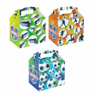 Cutie Meniu &ndash; FOTBAL &ndash; 14 x 9,5 x 18 cm (24 buc.)