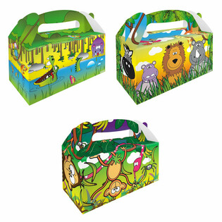 CUTIE MENIU &ndash; JUNGLĂ &ndash; 22,5 x 9,5 x 18 cm (12 buc.)