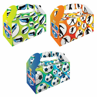 Cutie Meniu Copii Fotbal &ndash; 22,5 x 9,5 x 18 cm (12 buc.)